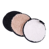 Maxbell Reusable Makeup Remover Pads Cosmetic Facial Cleansing Puff Sponges Black