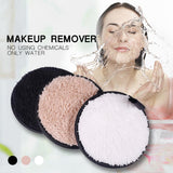 Maxbell Reusable Makeup Remover Pads Cosmetic Facial Cleansing Puff Sponges Black
