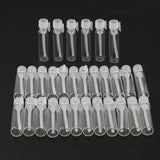 Maxbell 30 Mini Empty Perfume Trial Bottle Sample Vial Essential Oil Jar Canning 1ml