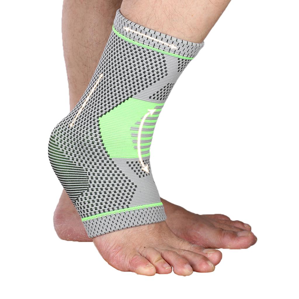 1Piece Ankle Brace Compression Support Sleeve Foot Socks with Arch Support M