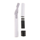Max Women Electric Eyebrow Trimmer Shaver Facial Hair Remover Epilator Sliver