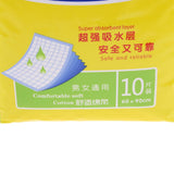 Max 10Pcs Disposable Incontinence Bed Pad Pet Training Pad Heavy Absorbency Pink