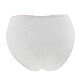 Maxbell 5 Pieces Women Disposable Cotton Large Underwear Travel Panties White L