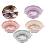 Maxbell Portable Folding Washbasin Outdoor Collapsible Dish Tub Bucket Purple