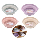 Maxbell Portable Folding Washbasin Outdoor Collapsible Dish Tub Bucket Purple