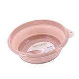 Maxbell Portable Folding Washbasin Outdoor Collapsible Dish Tub Bucket Pink