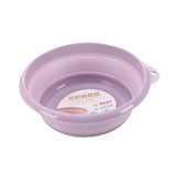 Maxbell Portable Plastic Foldable Washbasin For Face Wash/Foot-soaking Purple