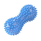 Max PVC Hollow Peanut Massage Ball Hand Grip Ball Stress Reliever Ball Blue - Aladdin Shoppers