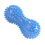 Max PVC Hollow Peanut Massage Ball Hand Grip Ball Stress Reliever Ball Blue - Aladdin Shoppers