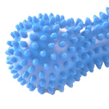Max PVC Hollow Peanut Massage Ball Hand Grip Ball Stress Reliever Ball Blue - Aladdin Shoppers
