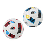 Max Football Soccer Ball Size 5 Standard PU Indoor Outdoor Training Balls  Red