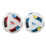 Max Football Soccer Ball Size 5 Standard PU Indoor Outdoor Training Balls  Red