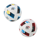 Max Football Soccer Ball Size 5 Standard PU Indoor Outdoor Training Balls  Red