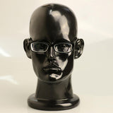 Maxbell Mannequin Head Wig Hat Sunglasses Jewelry Glasses Display Model Holder Black