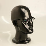 Maxbell Mannequin Head Wig Hat Sunglasses Jewelry Glasses Display Model Holder Black