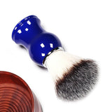 Max Resin Handle Men's Mustache Shaving Brush Beard Grooming Tool for Home Salon