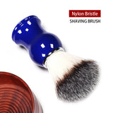 Max Resin Handle Men's Mustache Shaving Brush Beard Grooming Tool for Home Salon