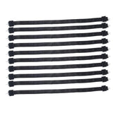 Max 10 Pieces Moxa Cloth Pad Bandage Moxibustion Heat Packs Strap Stretchable