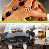Maxbell Hot Stone Heater SPA Massage Hot Stone Warmer Heat Bag for Body Relax USPlug
