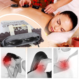 Maxbell Hot Stone Heater SPA Massage Hot Stone Warmer Heat Bag for Body Relax USPlug