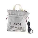 Maxbell Hot Stone Heater SPA Massage Hot Stone Warmer Heat Bag for Body Relax USPlug