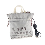 Maxbell Hot Stone Heater SPA Massage Hot Stone Warmer Heat Bag for Body Relax USPlug