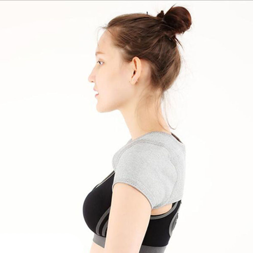 Winter Warm Double Shoulder Support Brace Protector Shoulder Guard Wrap M