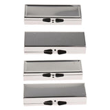 Max 2Pcs Travel Metal Pill Box Medicine Organizer Container Storage Case 6 Slots