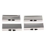 Max 2Pcs Travel Metal Pill Box Medicine Organizer Container Storage Case 6 Slots