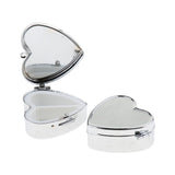 Maxbell 2 PCS Mini Travel Metal Pill Box Medicine Organizer Container Storage Box 04