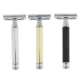 Max Men Long Handle Double Edge Safety Shaving Razor Beard Grooming Tool Sliver