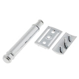 Max Men Long Handle Double Edge Safety Shaving Razor Beard Grooming Tool Sliver