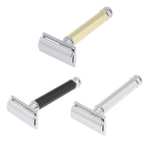Max Men Long Handle Double Edge Safety Shaving Razor Beard Grooming Tool Sliver