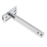 Max Men Long Handle Double Edge Safety Shaving Razor Beard Grooming Tool Sliver
