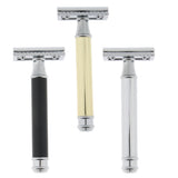 Max Men Long Handle Double Edge Safety Shaving Razor Beard Grooming Tool Sliver