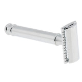 Max Men Long Handle Double Edge Safety Shaving Razor Beard Grooming Tool Sliver