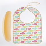 Maxbell Reusable Washable Waterproof Adult Bib Clothing Eating Mealtime Protector S