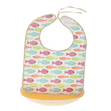 Maxbell Reusable Washable Waterproof Adult Bib Clothing Eating Mealtime Protector S