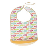 Maxbell Reusable Washable Waterproof Adult Bib Clothing Eating Mealtime Protector S