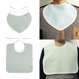 Maxbell Meals Clothing Protectors Bibs Disability Daily Aid Cotton Saliva Towel 01