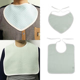 Maxbell Meals Clothing Protectors Bibs Disability Daily Aid Cotton Saliva Towel 01