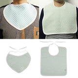 Maxbell Meals Clothing Protectors Bibs Disability Daily Aid Cotton Saliva Towel 01