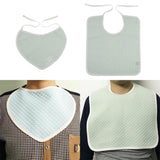 Maxbell Meals Clothing Protectors Bibs Disability Daily Aid Cotton Saliva Towel 01