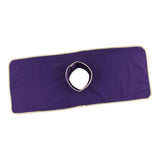 Max Reusable Massage Bed Tattoo Table Sheet Pad Mat With Face Hole Purple