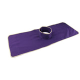 Max Reusable Massage Bed Tattoo Table Sheet Pad Mat With Face Hole Purple