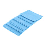 Max 6 Pieces Travel Waterproof Toilet Seat Paper Covers Disposable Sanitary Blue