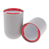 Maxbell Portable Travel Toothpaste Toothbrush Holder Case Storage Cup Box Gray