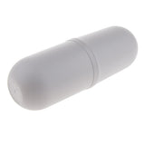 Maxbell Portable Travel Toothpaste Toothbrush Holder Case Storage Cup Box Gray