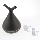 Max 400ml Aroma Humidifier Fragrance Essential Oils Diffuser EU Plug  Dark Brown