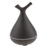 Max 400ml Aroma Humidifier Fragrance Essential Oils Diffuser EU Plug  Dark Brown